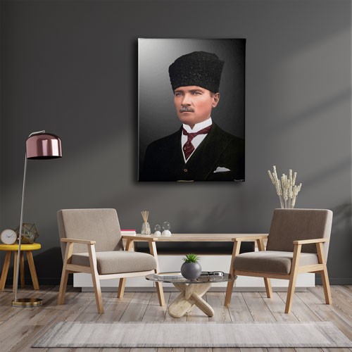 Atatürk Portresi Kanvas Tablo