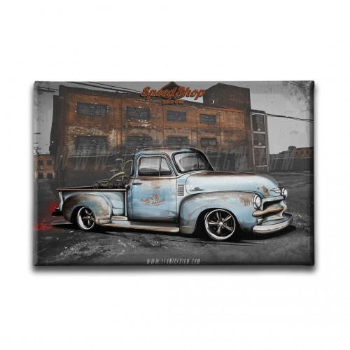 Chevrolet Kamyonet Canvas Tablo