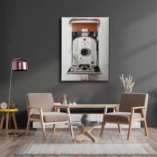 Eski Model Fotoğraf Makinesi  Canvas Tablo