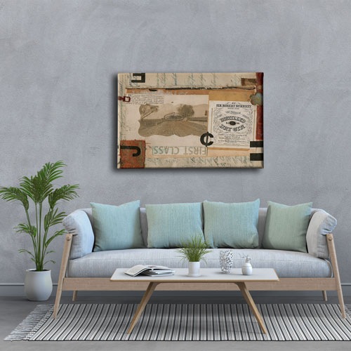 Retro  Canvas Tablo