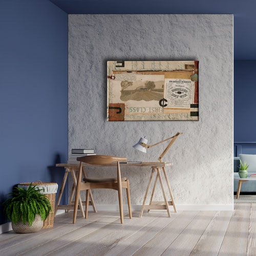 Retro  Canvas Tablo