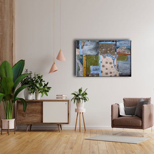 Retro  Canvas Tablo