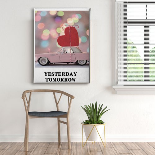 Yesterday Tomorrow  Canvas Tablo