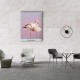 Flamingo Canvas Tablo