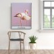 Flamingo Canvas Tablo