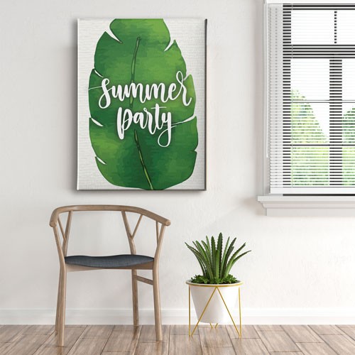 Summer Party Canvas Tablo