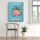 Flamingos Canvas Tablo