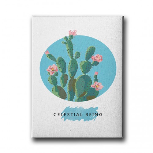 Cactus Canvas Tablo