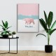 Polar Bear Canvas Tablo