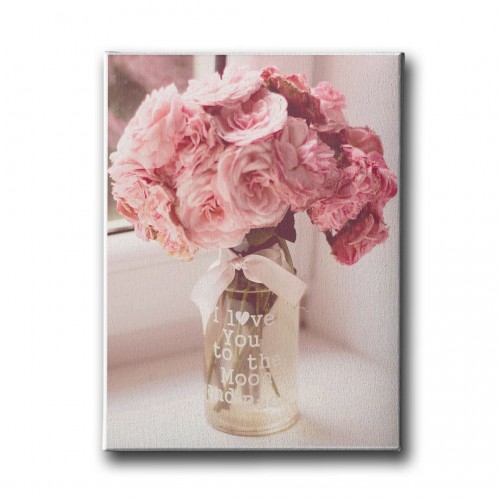 Rose Canvas Tablo