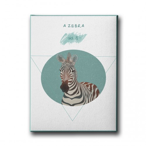 Zebra  Canvas Tablo