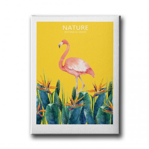 Flamingo Canvas Tablo 