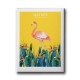 Flamingo Canvas Tablo