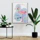 Flamingo Canvas Tablo