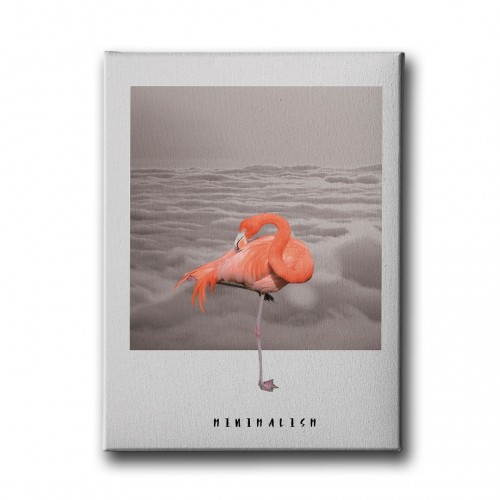 Flamingo Canvas Tablo 