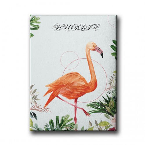 Flamingo Watercolor Tablo