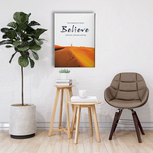 Believe Canvas Tablo