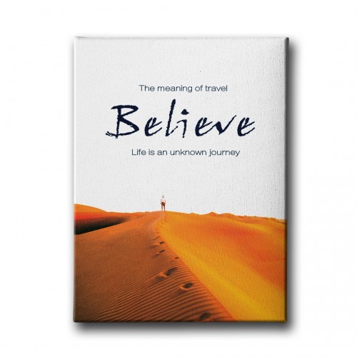 Believe Canvas Tablo