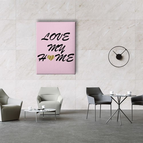 Love My Home Canvas Tablo