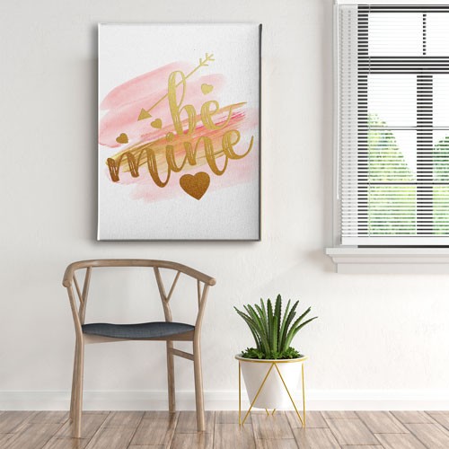 Be Mine Canvas Tablo