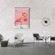 Flamingo Canvas Tablo