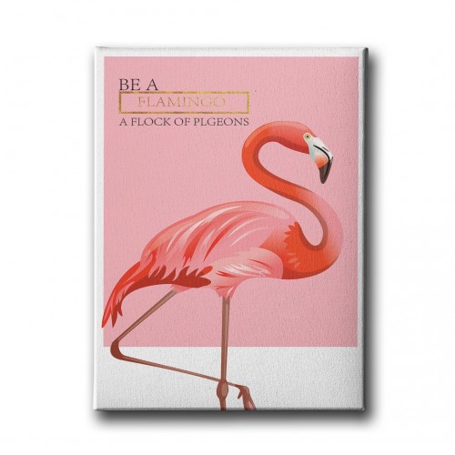 Flamingo Canvas Tablo 