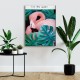 Flamingo Canvas Tablo