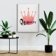 Queen Canvas Tablo