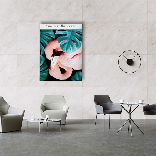 Flamingo Canvas Tablo