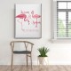 Flamingo Canvas Tablo