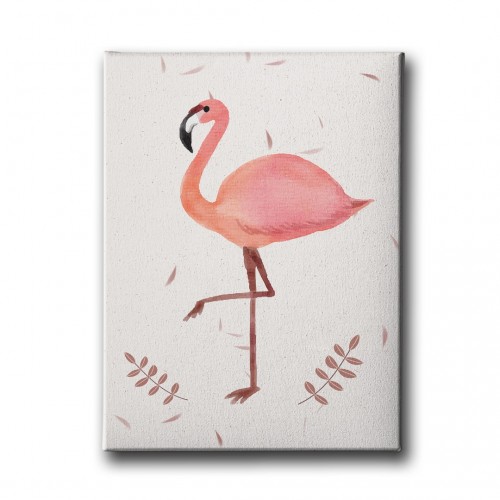 Flamingo Canvas Tablo 