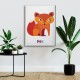 Fox Canvas Tablo