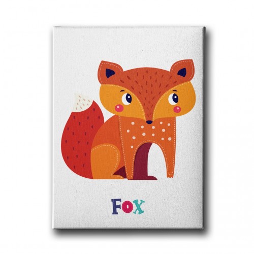 Fox Canvas Tablo 