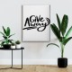 Give Away Canvas Tablo