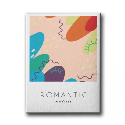 Romantik Canvas Tablo 