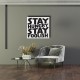 Stay Hungry Stay Foolısh Canvas Tablo