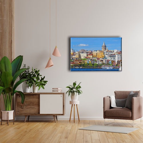 İstanbul Galata Kulesi Canvas Tablo