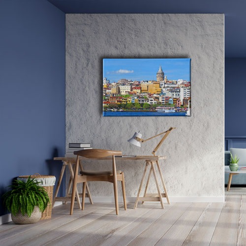 İstanbul Galata Kulesi Canvas Tablo