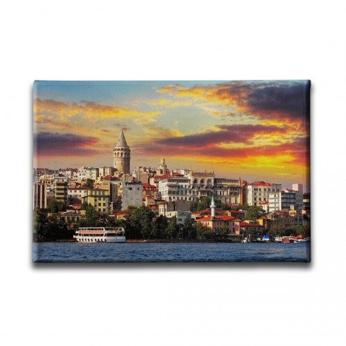 Galata Kulesi Canvas Tablo