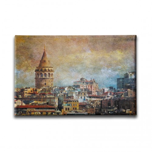 Galata Kulesi Canvas Tablo