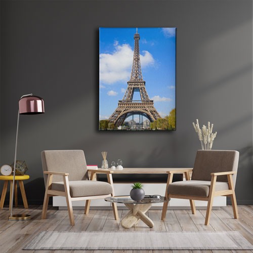 Paris Eyfel Kulesi Canvas Tablo