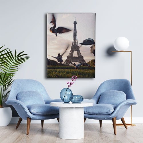 Paris Eyfel Kulesi Canvas Tablo