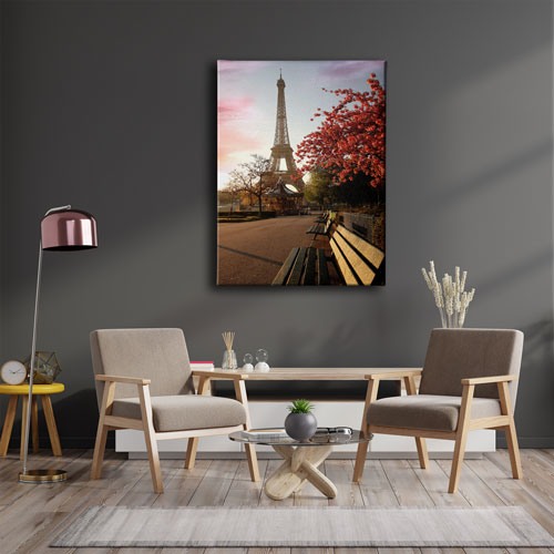 Paris Eyfel Kulesi Canvas Tablo