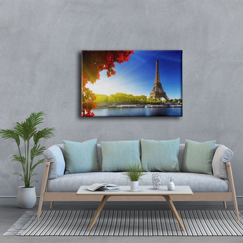 Paris Eyfel  Kulesi Canvas Tablo