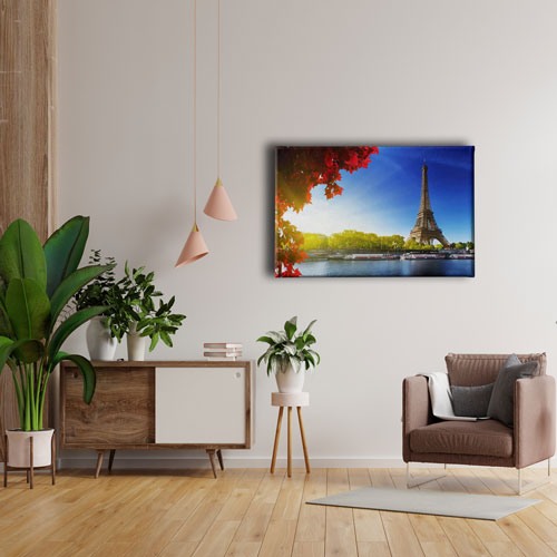 Paris Eyfel  Kulesi Canvas Tablo