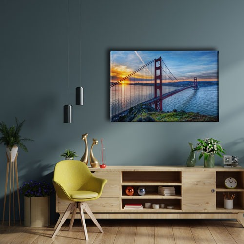 San Francisco Canvas Tablo