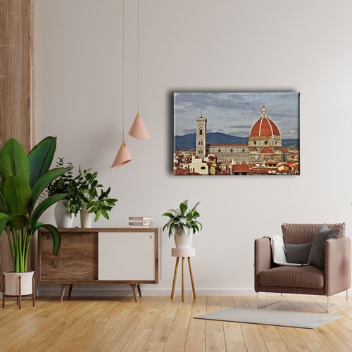 Brunelleschi's Dome Canvas Tablo