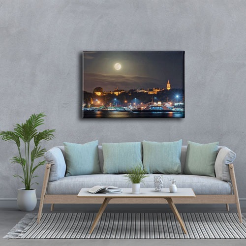 İstanbul City Canvas Tablo