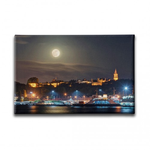 İstanbul City Canvas Tablo