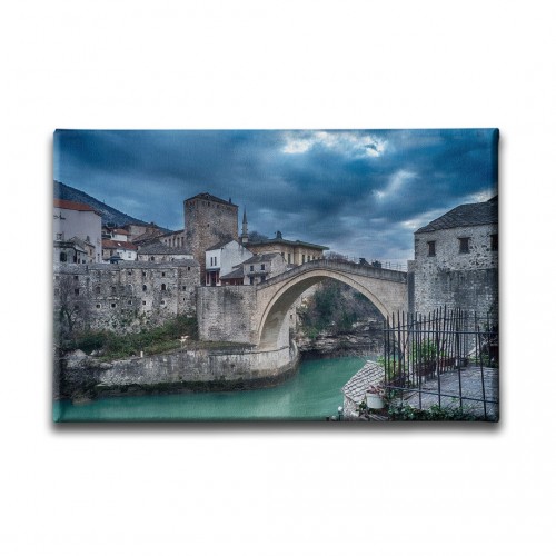 Mostar Köprüsü Kanvas Tablo 